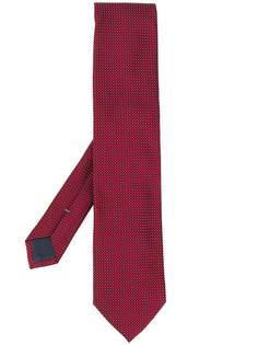 Ermenegildo Zegna жаккардовый галстук