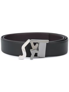 Salvatore Ferragamo ремень с пряжкой-логотипом