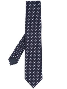 Ermenegildo Zegna жаккардовый галстук