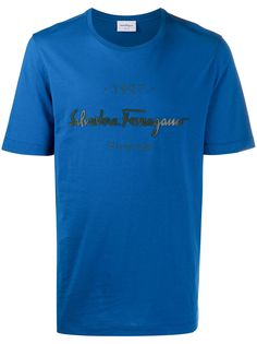 Salvatore Ferragamo футболка с логотипом