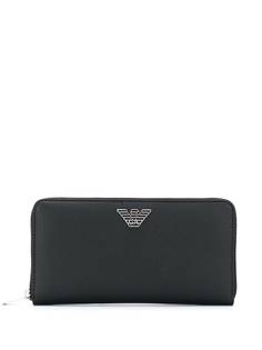 Emporio Armani кошелек с тисненым логотипом