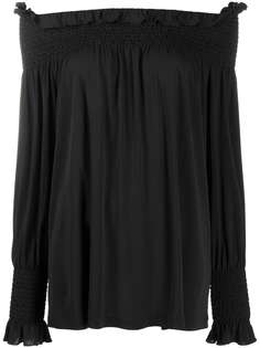 Alberta Ferretti топ с открытыми плечами