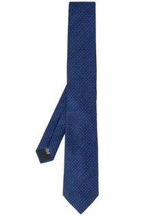 LANVIN галстук в мелкую точку