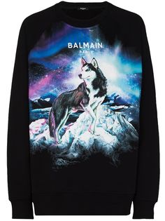 Balmain свитер с логотипом