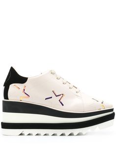 Stella McCartney кроссовки Sneak-Elyse на платформе