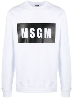 MSGM толстовка с логотипом