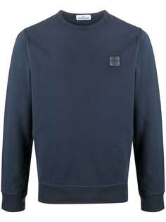 Stone Island джемпер с нашивкой-логотипом