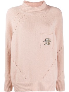 Ermanno Scervino джемпер с декорированным логотипом