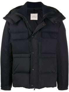 Moncler пуховик с карманами