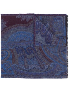 Etro шарф с принтом пейсли