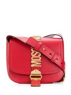 Moschino сумка на плечо с логотипом