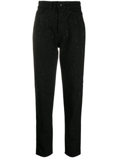 Emporio Armani декорированные джинсы кроя слим
