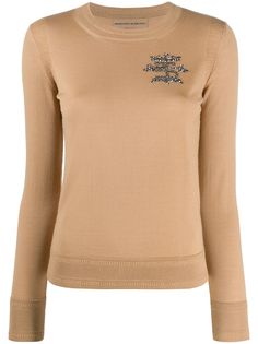 Ermanno Scervino джемпер с декорированным логотипом