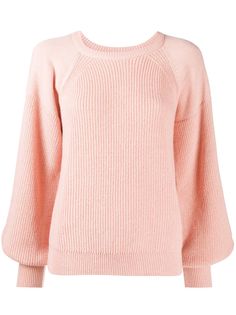 RedValentino джемпер с пышными рукавами реглан