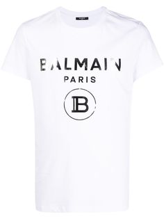 Balmain футболка с логотипом