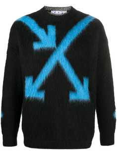 Off-White джемпер Fuzzy Arrows