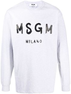 MSGM толстовка с логотипом