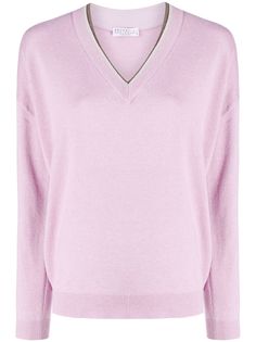 Brunello Cucinelli джемпер с декором Monili