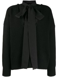 Sacai джемпер в рубчик