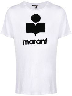 Isabel Marant футболка Koldi с логотипом