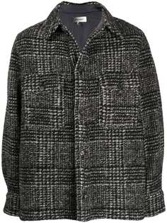 Isabel Marant клетчатая куртка-рубашка с накладными карманами
