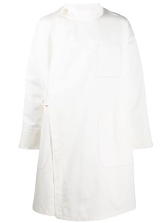 Maison Margiela пальто оверсайз без воротника