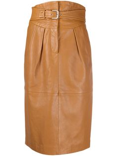 Alberta Ferretti юбка с поясом