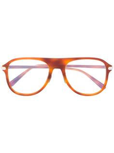 Brioni очки в массивной оправе черепаховой расцветки