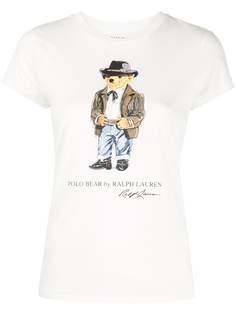 Polo Ralph Lauren футболка с принтом