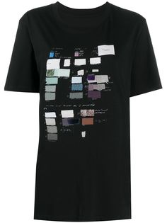 MM6 Maison Margiela футболка с принтом