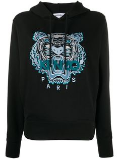 Kenzo худи с вышивкой Tiger