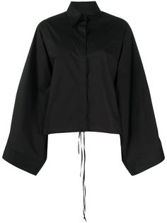 MM6 Maison Margiela поплиновая рубашка