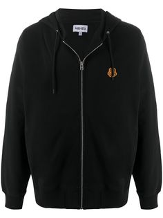 Kenzo худи на молнии с нашивкой Tiger