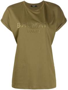 Balmain футболка с логотипом