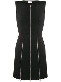 Alexander McQueen платье с молнией