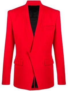 Balmain однобортный пиджак