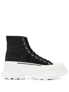 Alexander McQueen высокие кроссовки Tread Slick