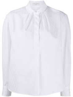 Sandro Paris рубашка с жаккардовым логотипом