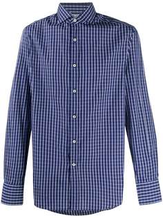 Brunello Cucinelli рубашка в клетку