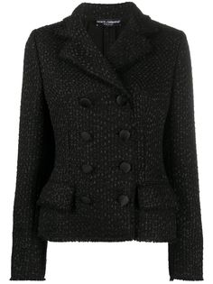 Dolce & Gabbana двубортный приталенный жакет