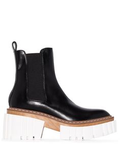 Stella McCartney ботинки челси на массивной подошве