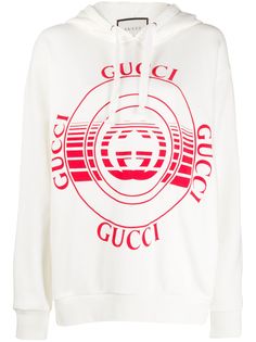 Gucci худи оверсайз с логотипом