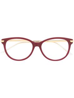 Bottega Veneta Eyewear очки в круглой оправе