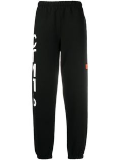 Heron Preston спортивные брюки с графичным принтом