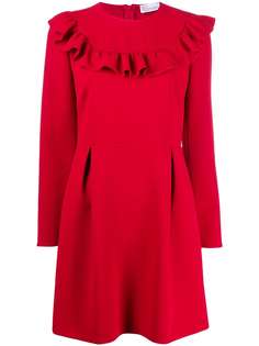 RedValentino платье A-силуэта с оборками