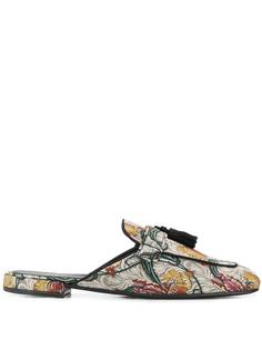 Churchs мюли с кисточками