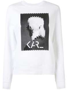 Karl Lagerfeld толстовка с принтом Karl Legend