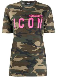 Dsquared2 футболка Icon с камуфляжным принтом