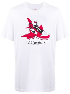 Jordan футболка с принтом Air Jordan