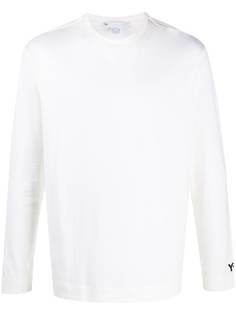 Y-3 футболка с логотипом на спине
